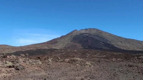 Mount Teide National volcano park, Tenerife Stock Footage 270780490
