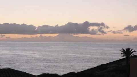 Mount Teide seen from La Palma 스톡 동영상 255484601