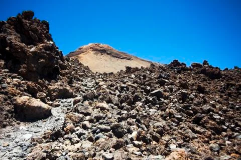 Mount Teide, Tenerife, Spain Stock Photos