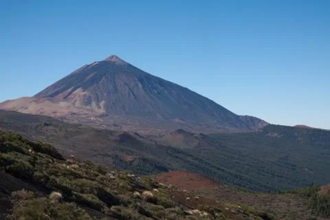 Mount Teide volcano Stock Photos