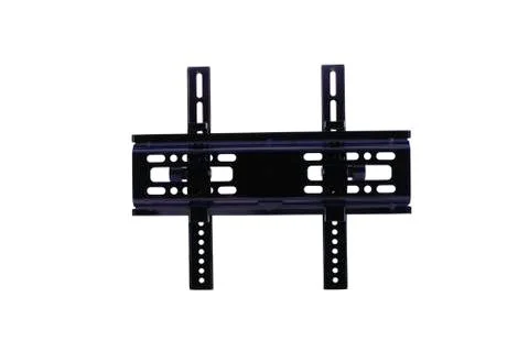 Mount for television on white background 2 Stock Photos