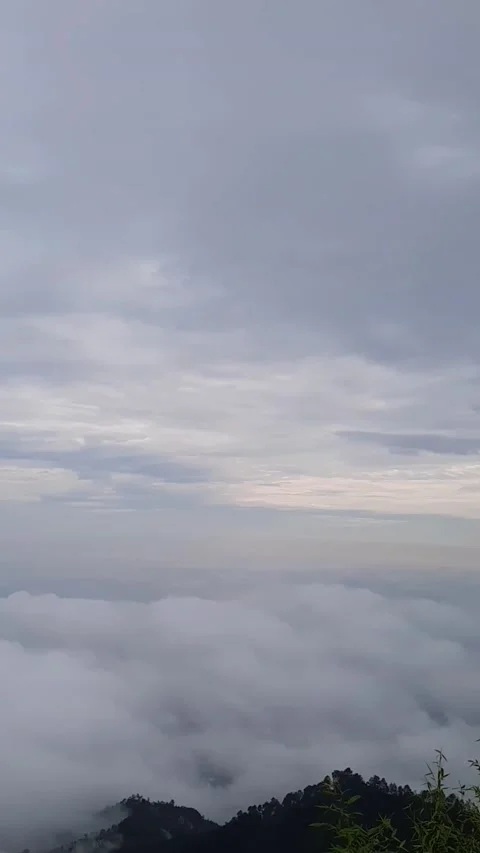 Mount Telomoyo, Central Java, Indonesia. Stock Footage 232087044