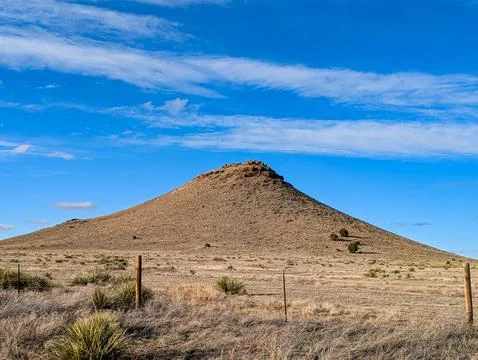 Mount Two Buttes, CO Stock Photos