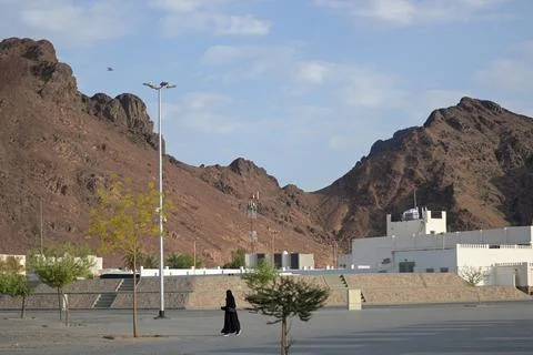 Mount Uhud 写真素材