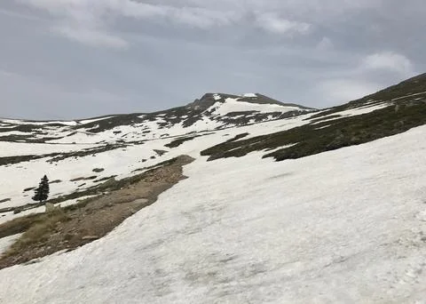 Mount Uludag Small Summit view Stock Photos