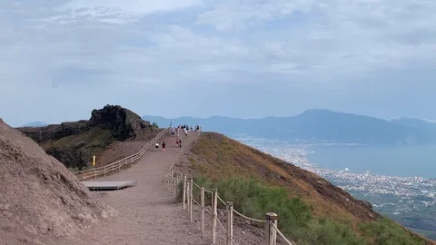 Mount Vesuvius Stockbeeldmateriaal 114395667