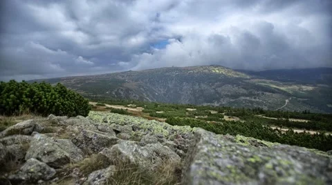 Mountain 4K timelapse with stones 스톡 동영상 67896719