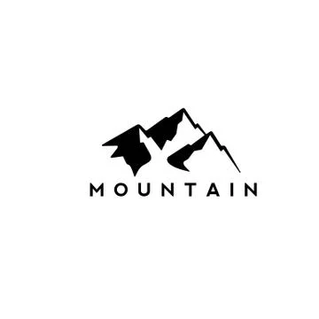 Mountain abstract vector illustration Stock-Illustration