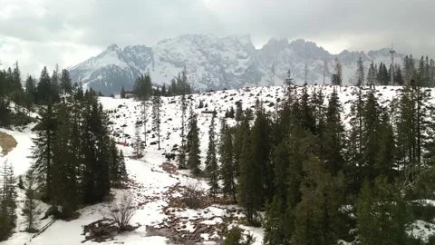 Mountain aerial drone view Stock Footage 236856066