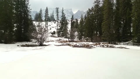 Mountain aerial drone view Stock Footage 236856077