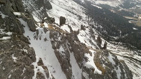 Mountain aerial drone view Stock Footage 236856204