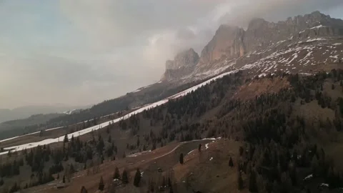 Mountain aerial drone view Stock Footage 236856326