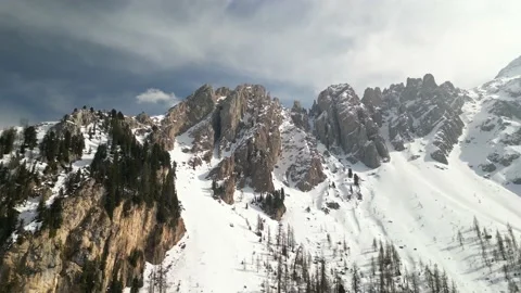 Mountain aerial drone view Stock Footage 236856391