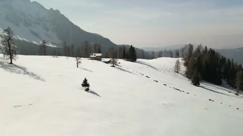 Mountain aerial drone view Video stock 236856430