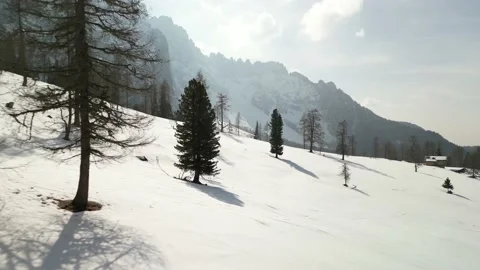 Mountain aerial drone view Stock Footage 236856438