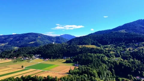 Mountain aerial Stock Footage 312640910