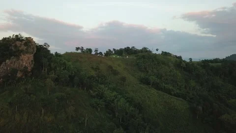 Mountain Aerial View. Doi Samoe Dao, Nan, Thailand Stock Footage 146935887