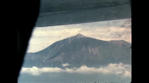 Mountain from Airplane Stock Footage 278217668