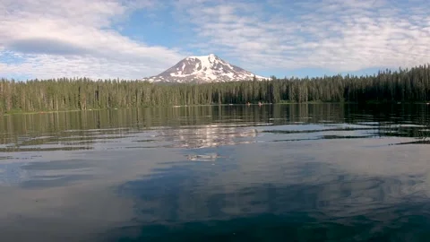 Mountain alpine lake Stock-Footage 165697497