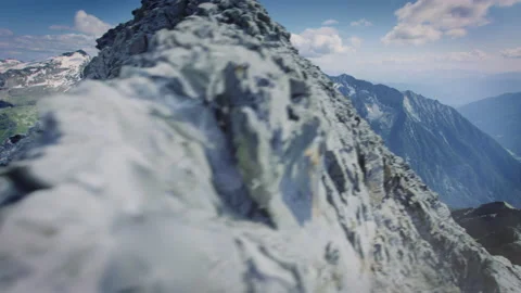 MOUNTAIN IN THE ALPS 2 Stock Footage 163744503