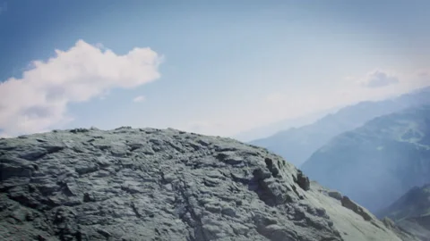 MOUNTAIN IN THE ALPS 4 Stock Footage 163745604