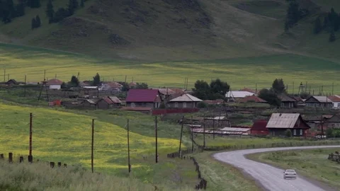 Mountain Altay Landscape Stock Footage 82279850