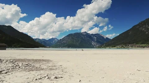 Mountain and beach landscape. Stock Footage 90360288