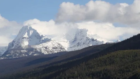 Mountain and cloud 1 Stock Footage 86534837