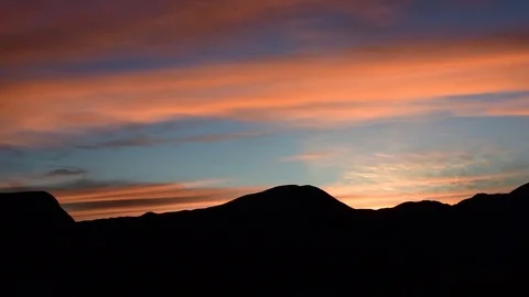 Mountain and Clouds Stock Footage 84109112