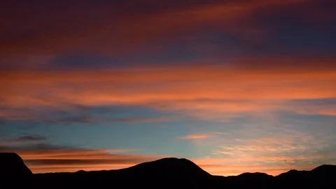 Mountain and Clouds Stock Footage 84120469