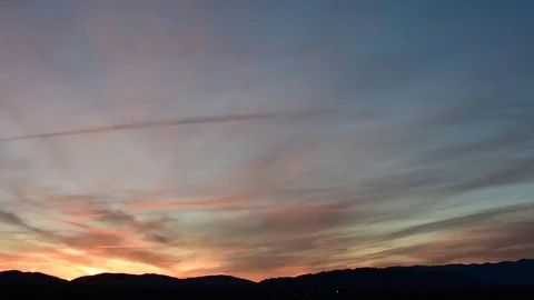 Mountain and Clouds Stock Footage 84741751