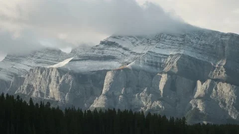 Mountain and Clouds Stock Footage 168773270