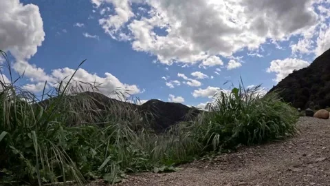 Mountain and Clouds timelapse Video stock 239191871