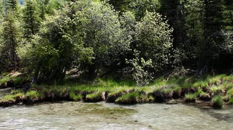 Mountain and lake Stock Footage 11680158