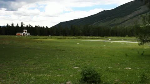 Mountain and lake Stock Footage 11680404