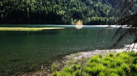 Mountain and lake 動画素材 11681690