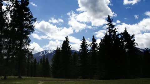 Mountain and lake Stock Footage 11681786
