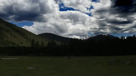 Mountain and lake Stock Footage 11681883