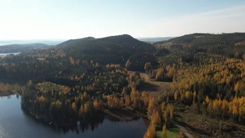 Mountain and lake Video stock 167861672