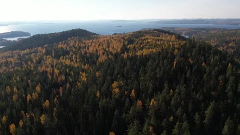 Mountain and lake Video stock 167861692