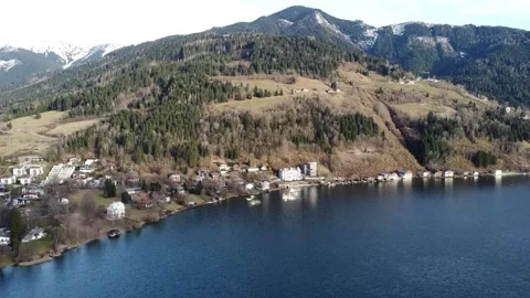 Mountain and lake Stock Footage 274677753