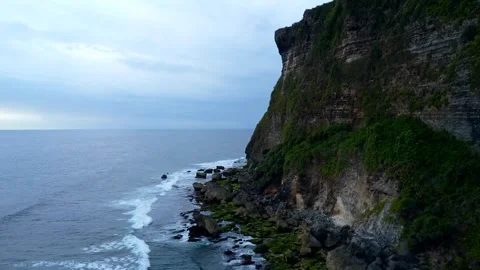 Mountain and Ocean view Stock Footage 272181662