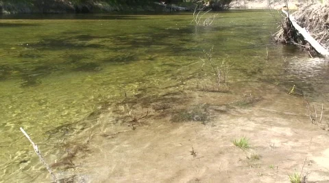 Mountain and river 5 Stock Footage 478921