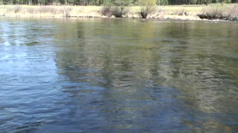 Mountain and river 7 Stock Footage 478914