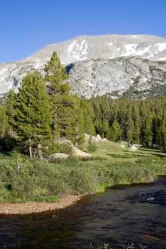 Mountain and River Stock Photos