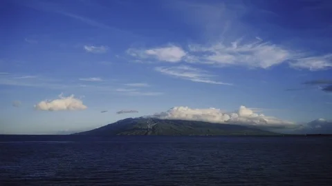 Mountain and Skyline Time-lapse in Punta, Mita Mexico Stock Footage 81890174