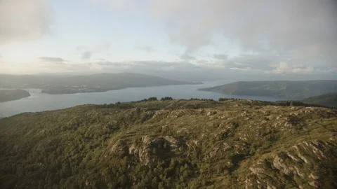 Mountain area in Norway Vídeo Stock 94272545