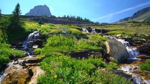 Mountain area water fall Stock-Footage 272181309