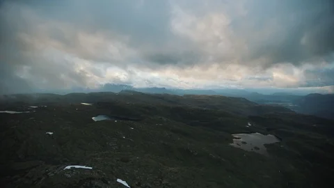 Mountain areas in Norway Vídeo Stock 94394161