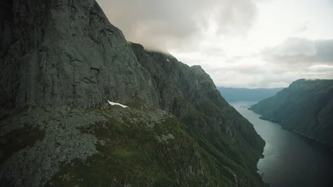 Mountain areas in Norway Vídeo Stock 94397296